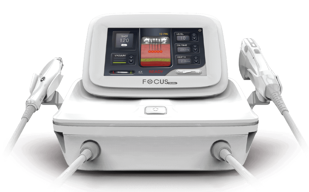Focus Dual HIFU and RF Microneedling machine